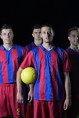 Image showing soccer players team