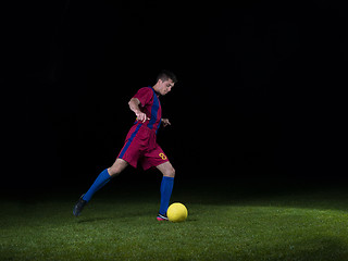 Image showing soccer player