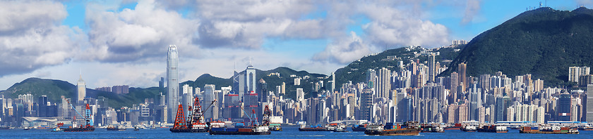 Image showing hong kong panoramic