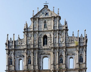 Image showing famous landmark in Macau (Macao) 