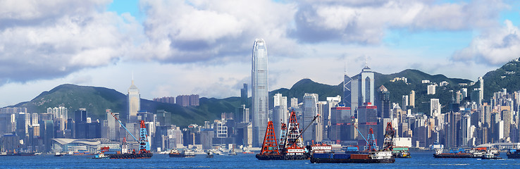 Image showing hong kong panoramic