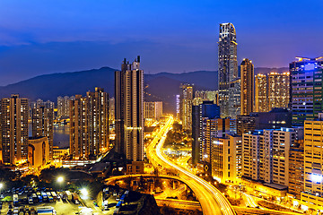 Image showing traffic in Hong Kong