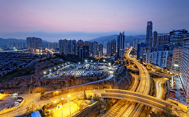 Image showing traffic in Hong Kong