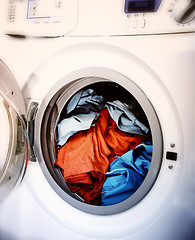 Image showing Clothes in laundry