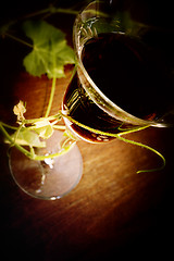 Image showing Red wine