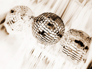 Image showing White Disco globe