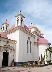 Image showing Churches and ruins in Capernaum