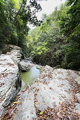 Image showing beautiful waterfall