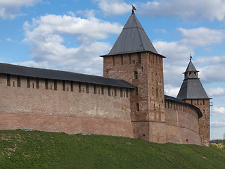 Image showing Towers of Novgorod Kremlin