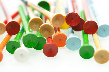 Image showing Golf tees