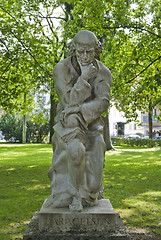 Image showing Paracelsus Monument in Salzburg