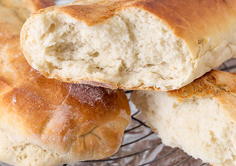 Image showing Italian style home-baked bread