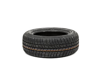 Image showing Tyre on white