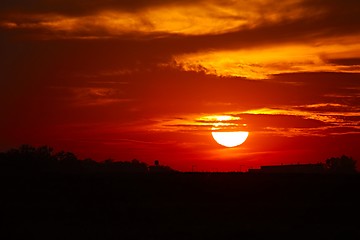 Image showing Sunset