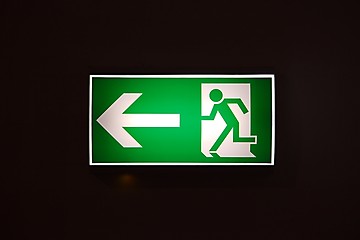 Image showing Exit Sign