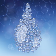 Image showing water drop