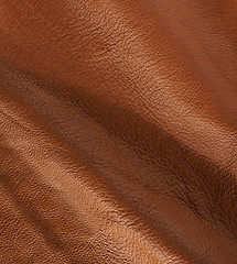 Image showing Natural leather background