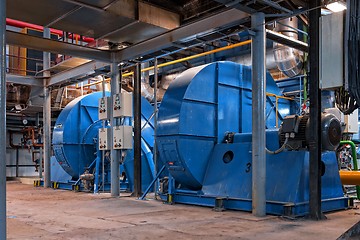 Image showing Generator inside power plant