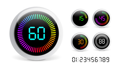 Image showing Digital Countdown Timer