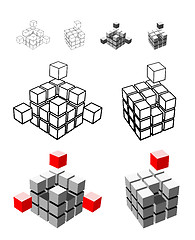 Image showing Cube illustration