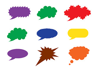 Image showing Speech bubbles