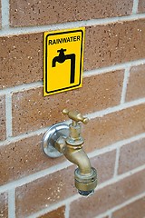 Image showing Rainwater Tap