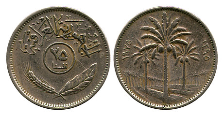 Image showing twenty five fils, Iraq, 1975