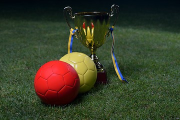 Image showing soccer cup