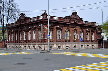 Image showing Architectural and historical monument to Tyumen, 