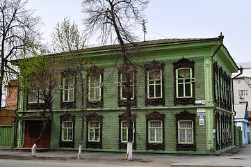 Image showing Architectural and historical monument to Tyumen, House of the me