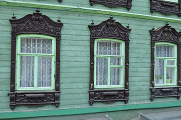 Image showing Windows of an architectural and historical monument to Tyumen, H