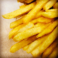 Image showing French fries fast food