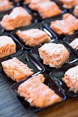Image showing Salmon appetizers