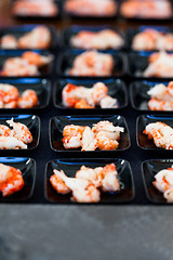 Image showing Shrimp appetizers