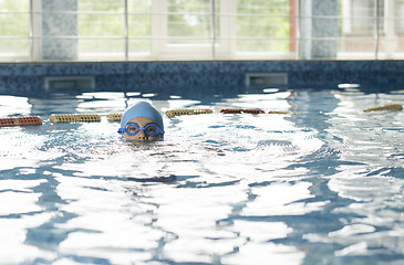 Image showing Child in swimming pool