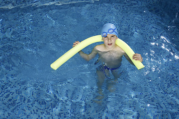 Image showing Child in swimming pool