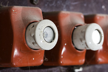 Image showing Vintage electrical fuse