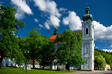Image showing Pilgrimage Church of the Virgin Mary.