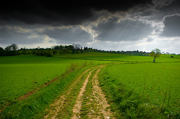 Image showing Landscape before the storm.
