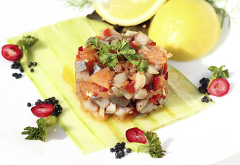 Image showing Herring salad