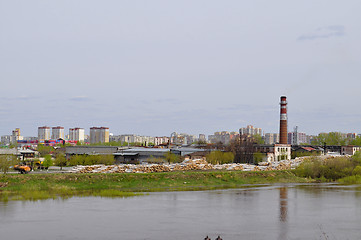 Image showing Plywood combine, Tyumen, Russia.