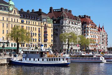 Image showing buildings in Stockholm