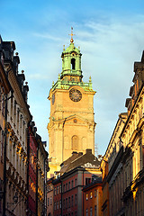 Image showing Bell Tower, Stockholm, Sweden 