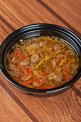 Image showing Fresh vegetable soup