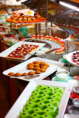 Image showing Buffet table