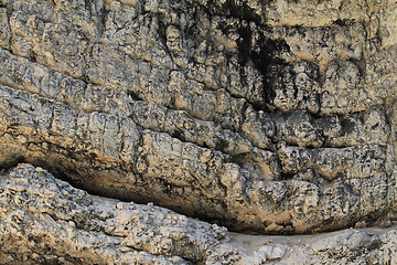 Image showing Cliff in Croatia, Vis island - Stiniva