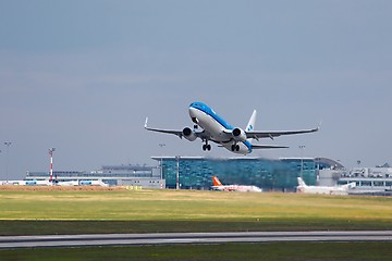 Image showing Plane taking off