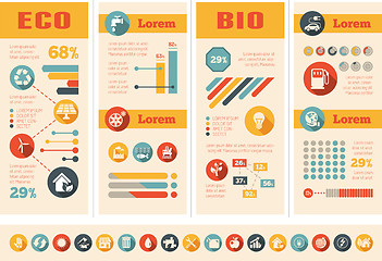 Image showing Ecology Infographic Template.