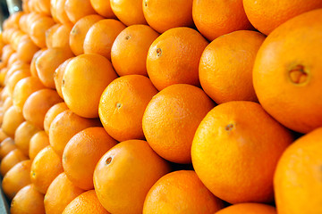 Image showing  fresh oranges 