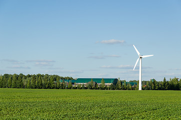 Image showing Windmill renewable electricity energy generation 